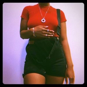 Overall Shorts